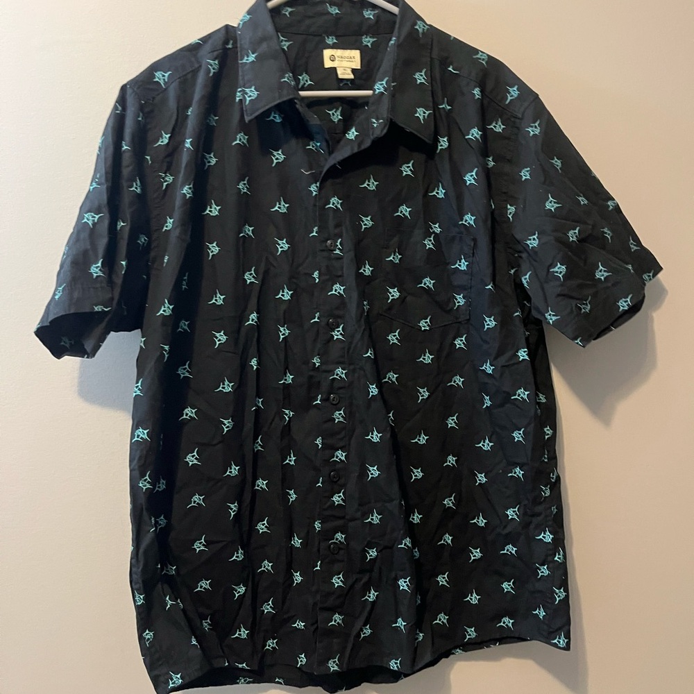 Black W/swornfish‎ Men's Shirt